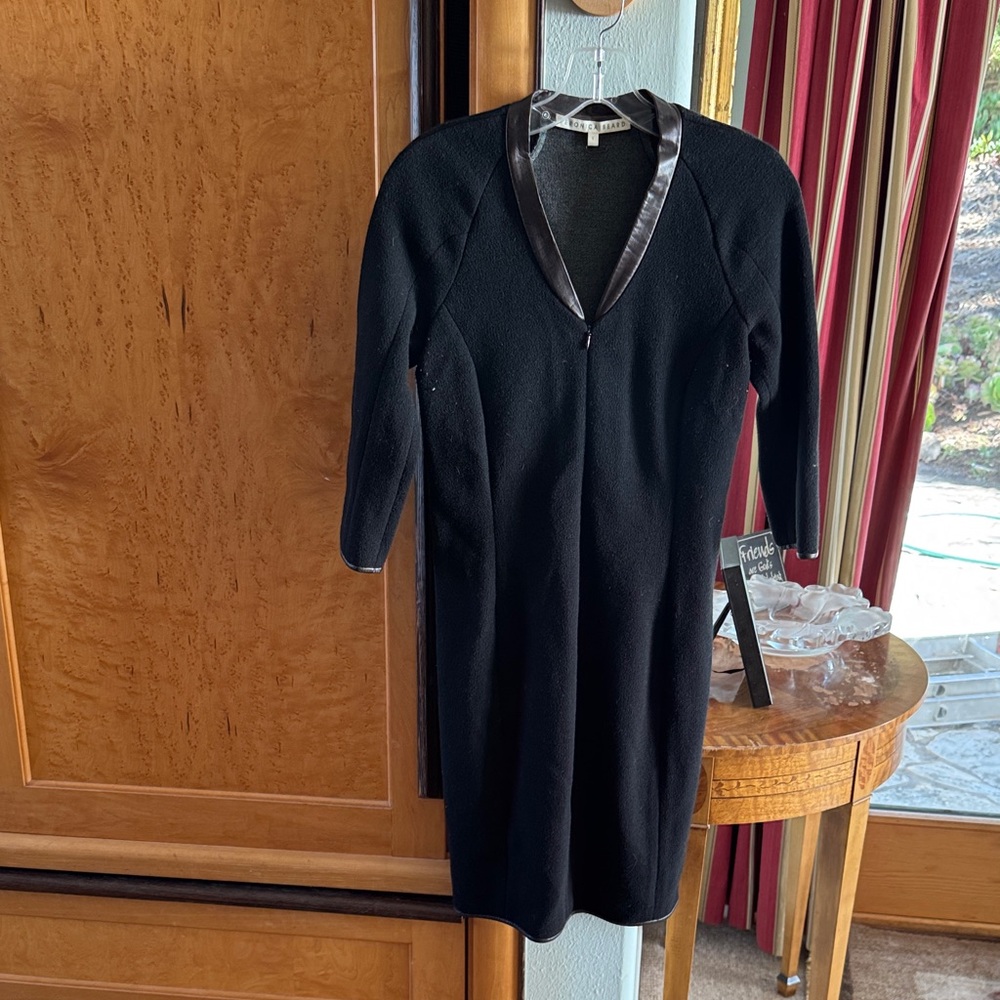 Veronica Beard Black Long Sleeve Dress